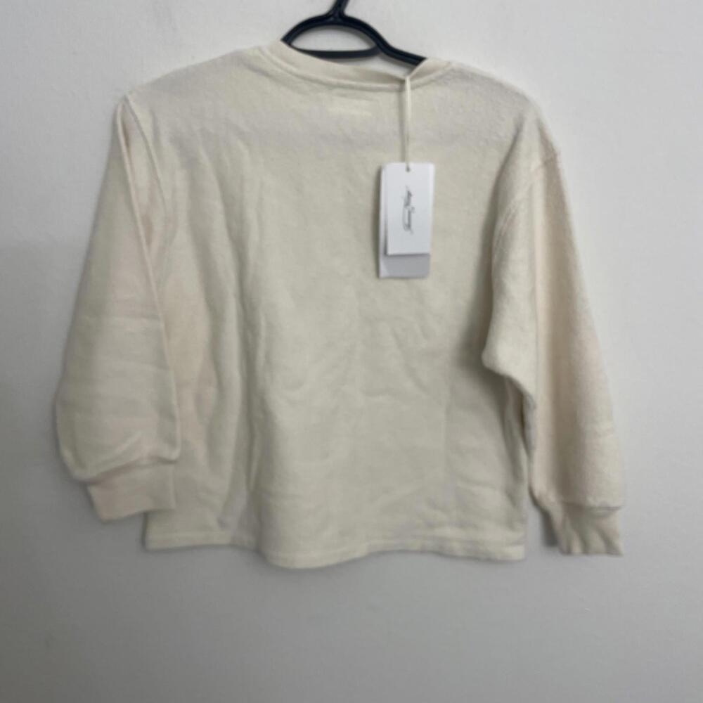 American Vintage Bobypark Sweatshirt beige size NWT - Picture 6 of 7